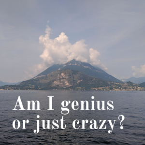 Am I genius or just crazy?