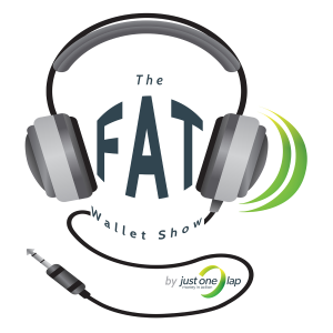 The Fat Wallet Show from Just One Lap-logo