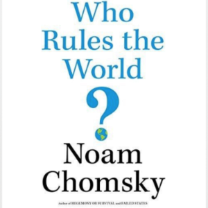 Who Rules the World by Noam Chomsky-logo