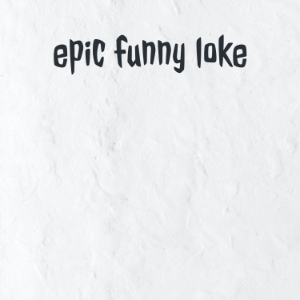 epic funny joke-logo