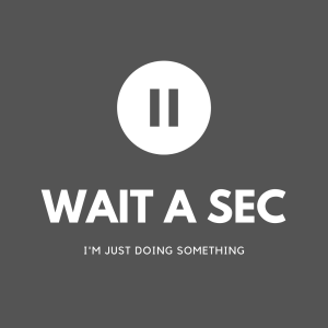 wait a sec-logo
