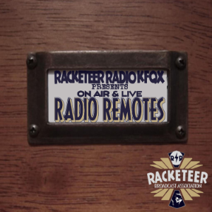 Racketeer Radio KFQX Live Remote Broadcasts-logo