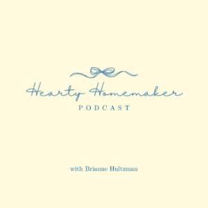 Hearty Homemaker Podcast | Christian Homemaking, Slow Living, Stay-at-Home Mom Business-logo