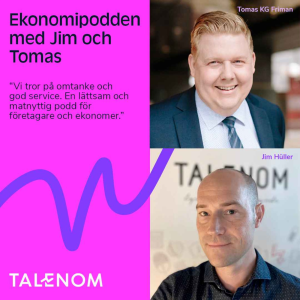 Ekonomipodden med Jim & Tomas-logo