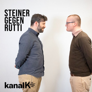 Steiner gegen Rutti-logo