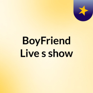 BoyFriend Live's show-logo