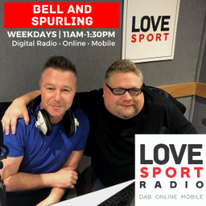 Bell and Spurling on Love Sport Radio-logo