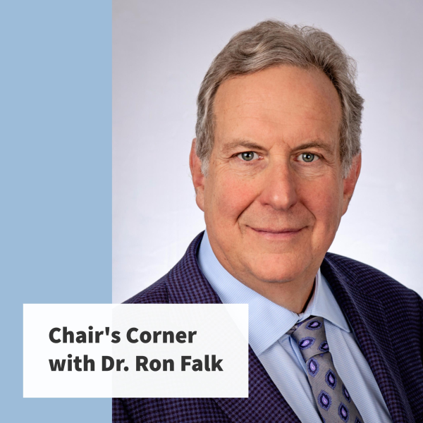 Chair's Corner with Dr. Ron Falk Listen to Podcasts On Demand Free