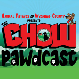 CHOW Podcast by Animal Friends of Wyoming County-logo