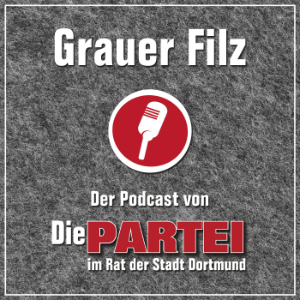 Grauer Filz-logo