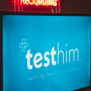 talking male fertility - the testhim podcast-logo
