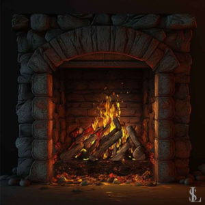 Nature Sounds of a Crackling Bonfire for Relaxation