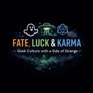 Fate, Luck & Karma: Geek Culture with a Side of Strange-logo