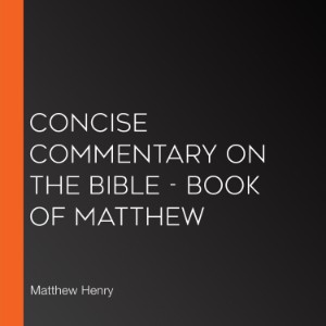 Concise Commentary on the Bible - Book of Matthew