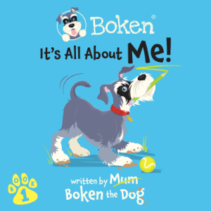 Boken The Dog - It´s All About Me!-logo