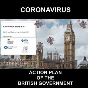 Coronavirus: Action Plan of the British Government
