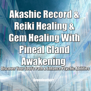 Akashic Record & Reiki Healing & Gem Healing With Pineal Gland Awakening - Discover Your Soul's Path & Enhance Psychic Abilities