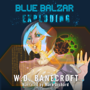 Blue Balzar: Exploding-logo