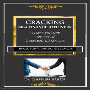 CRACKING  MBA FINANCE INTERVIEW