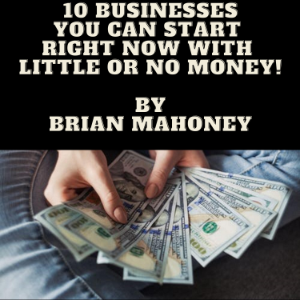 10 Businesses You can start right now with little or  no money!