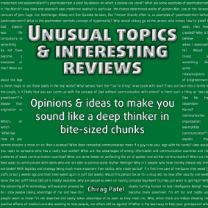 Unusual Topics & Interesting Reviews-logo