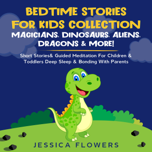 Bedtime Stories For Kids Collection- Magicians, Dinosaurs, Aliens, Dragons& More!-logo