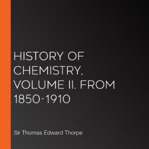 History of Chemistry, Volume II. From 1850-1910-logo