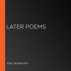 Later Poems