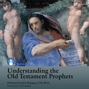 Understanding the Old Testament Prophets-logo