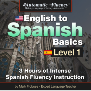 Automatic Fluency® English to Spanish Basics Level 1-logo