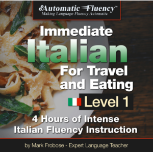 Automatic Fluency® Immediate Italian for Travel and Eating-logo
