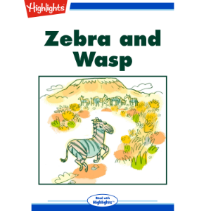 Zebra and Wasp