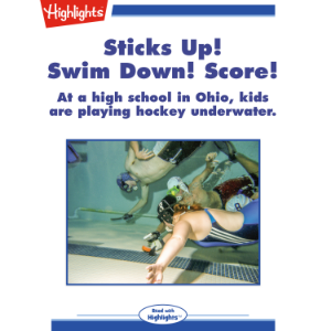 Sticks Up! Swim Down! Score!