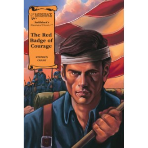 The Red Badge of Courage (A Graphic Novel Audio)-logo