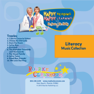 Happy Reading Happy Learning Literacy Music Collection