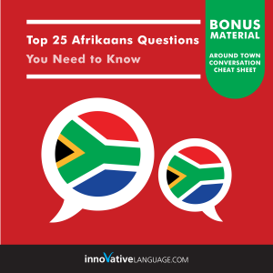 Top 25 Afrikaans Questions You Need to Know