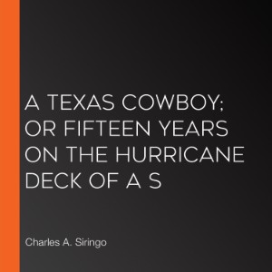 A Texas Cowboy; Or Fifteen Years on the Hurricane Deck of a S