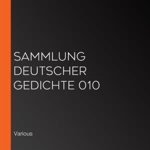 Sammlung deutscher Gedichte 010