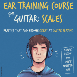 Ear Training Course for Guitar: Scales | Practice that and become great at guitar playing | A music lesson you don't want to miss-logo