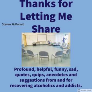 Thanks for Letting Me Share