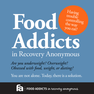 Food Addicts in Recovery Anonymous