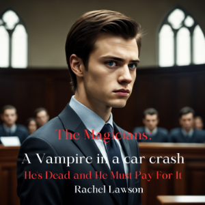 A Vampire in a car crash