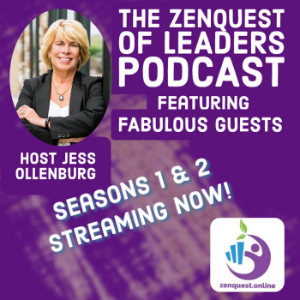The Zenquest of Leaders with Host Jess Ollenburg-logo