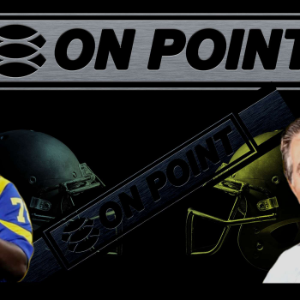 OnPoint Live with Vince Ferragamo and Jackie Slater-logo