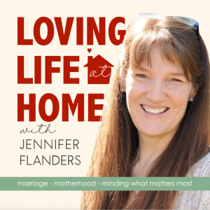 LOVING LIFE AT HOME - Christian Marriage, Biblical Parenting, Creative Homemaking, Purposeful Living-logo