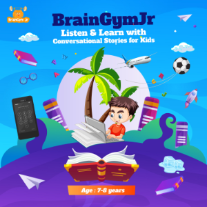 BrainGymJr  : Listen & Learn with Conversational Stories for Kids (7-8 years)