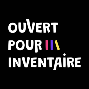 Ouvert pour inventaire-logo