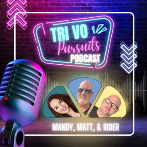 TriVO Pursuits: A voiceover and trivia show-logo