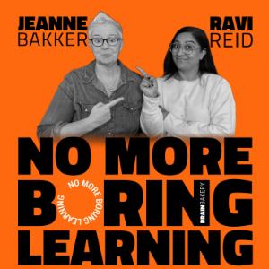 No More Boring Learning by Brain Bakery-logo