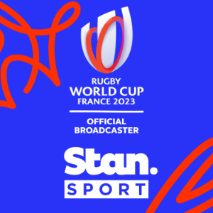 Rugby World Cup on Stan Sport-logo